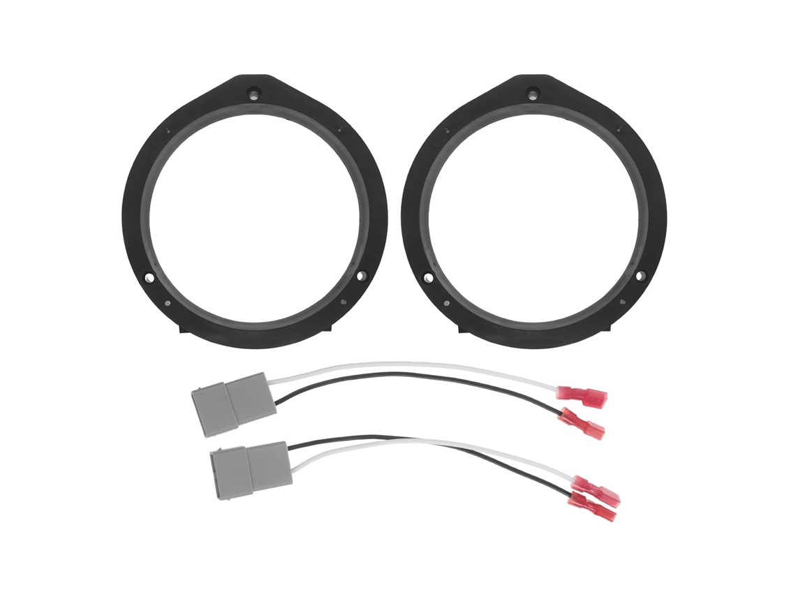 Suportes De Montagem Para Alto-falantes De Porta De Carro De 6,5 Polegadas