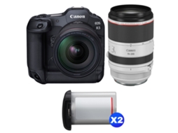 Eos R3 + Rf 24 70mm F/2.8 L Is Usm + Rf 70 200mm F/2.8 L Is Usm + 2 Canon Lp e19 + Ebook “20 Dicas para Fotos Que Impressionam” CANON