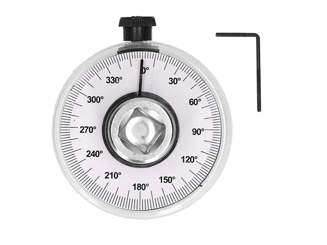 Medidor de ângulo de torque de 360°, ferramenta de medição universal