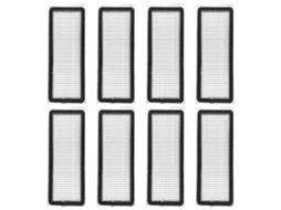 Filtro Hepa De 8 Peças Para Aspirador De Pó Robô Roborock Qrevo Curv, P10 Pro, P20 Pro, Qrevo S, Qrevo Pro, Qrevo Maxv Brilvibera