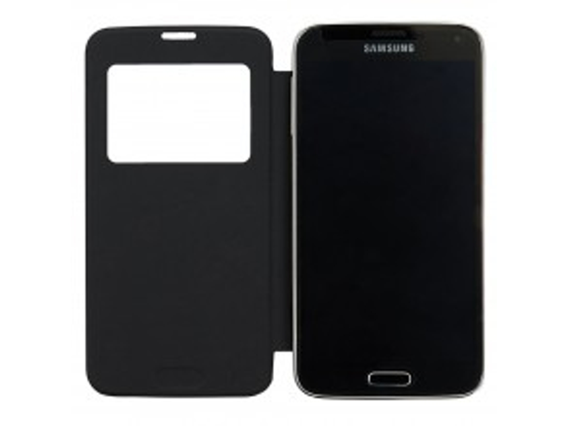 Capa Book com Janela SAMSUNG Galaxy S5 Mini Preta