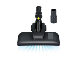 Escova Aspirador, Bico Flexível Para Aspirador De Pó Universal 32 Mm/35 Mm Com Adaptador Para Aspirador De Pó, Plástico, Preto