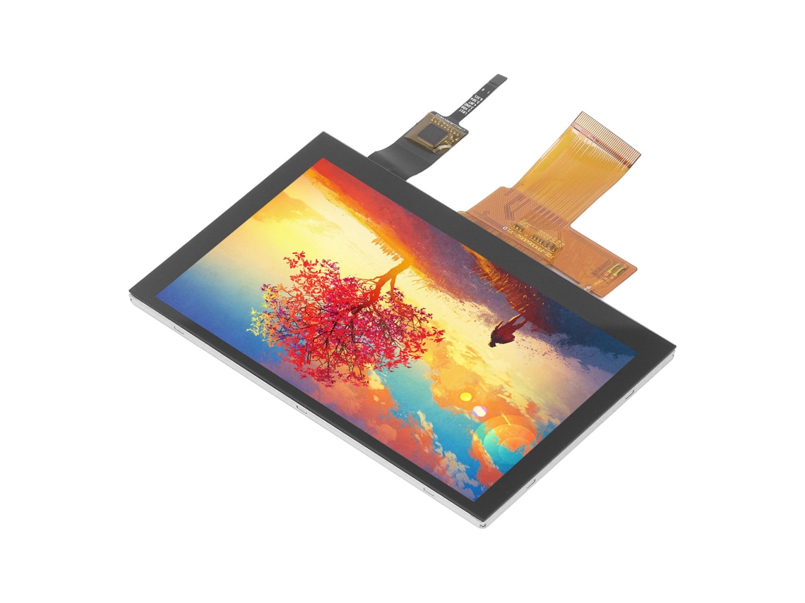Módulo De Display Lcd De 5 Polegadas Com Interface Lvds Ic, Resolução 800x480, Ângulo De Visão Total E Tela Tática Capacitiva