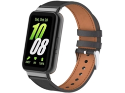 Pulseira Compatível Com Galaxy Fit3, De Couro Substituição Para
