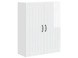 Armário de Cozinha Branco Brilhante 80 X 31 X 100 Cm MAISON EXCLUSIVE
