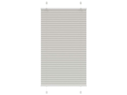 Vidaxl Cinzento Luz Plissada Cega 70x100 Cm Largura Tecido 69,4 Cm