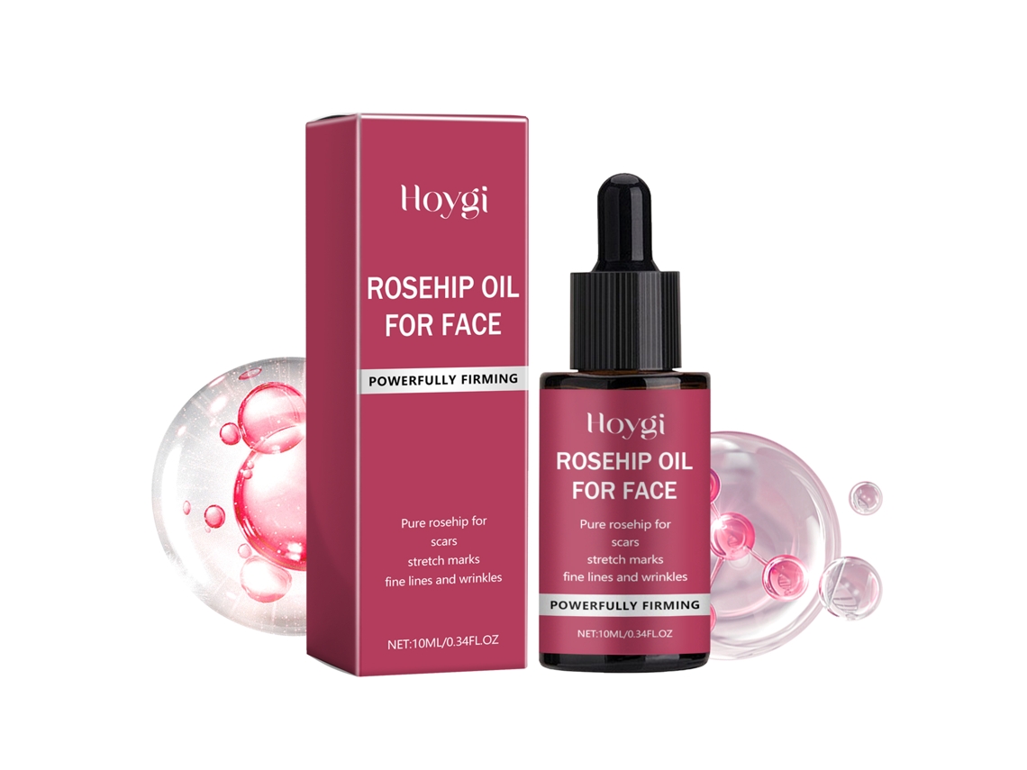 Óleo De Rosa Mosqueta Hoygi Hidratação Suave Refina Pores Reduz Acne