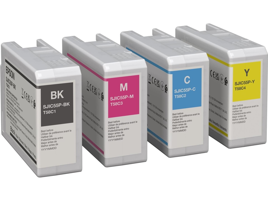 T58c4 80 Ml Gelb Original Tintenpatrone Epson (c13t58c440)