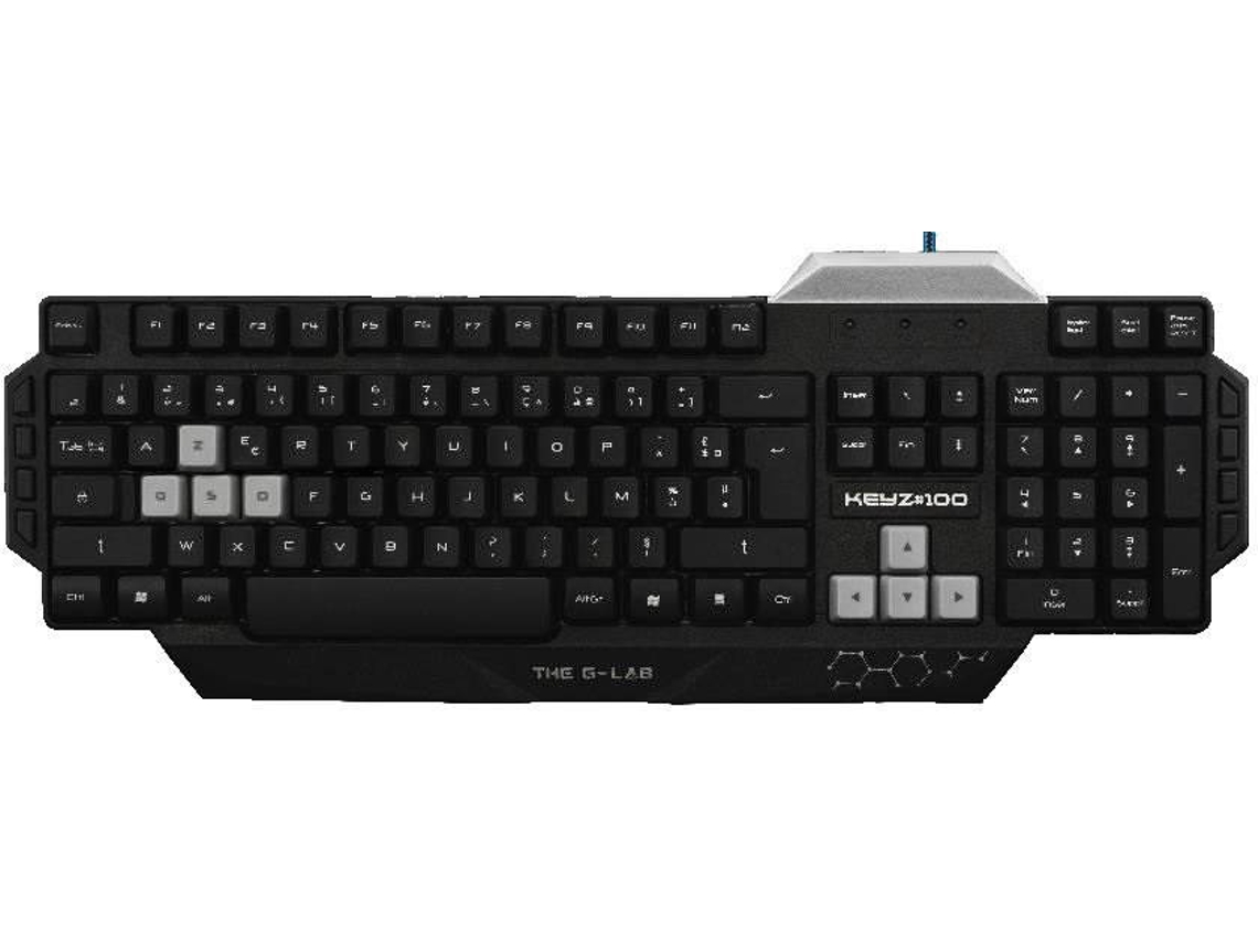 Teclado Gaming THE G-LAB Combo100 (Mecânico - Espanhol - Preto)