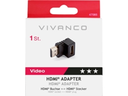 Adaptador HDMI VIVANCO Gold 90º 5M 