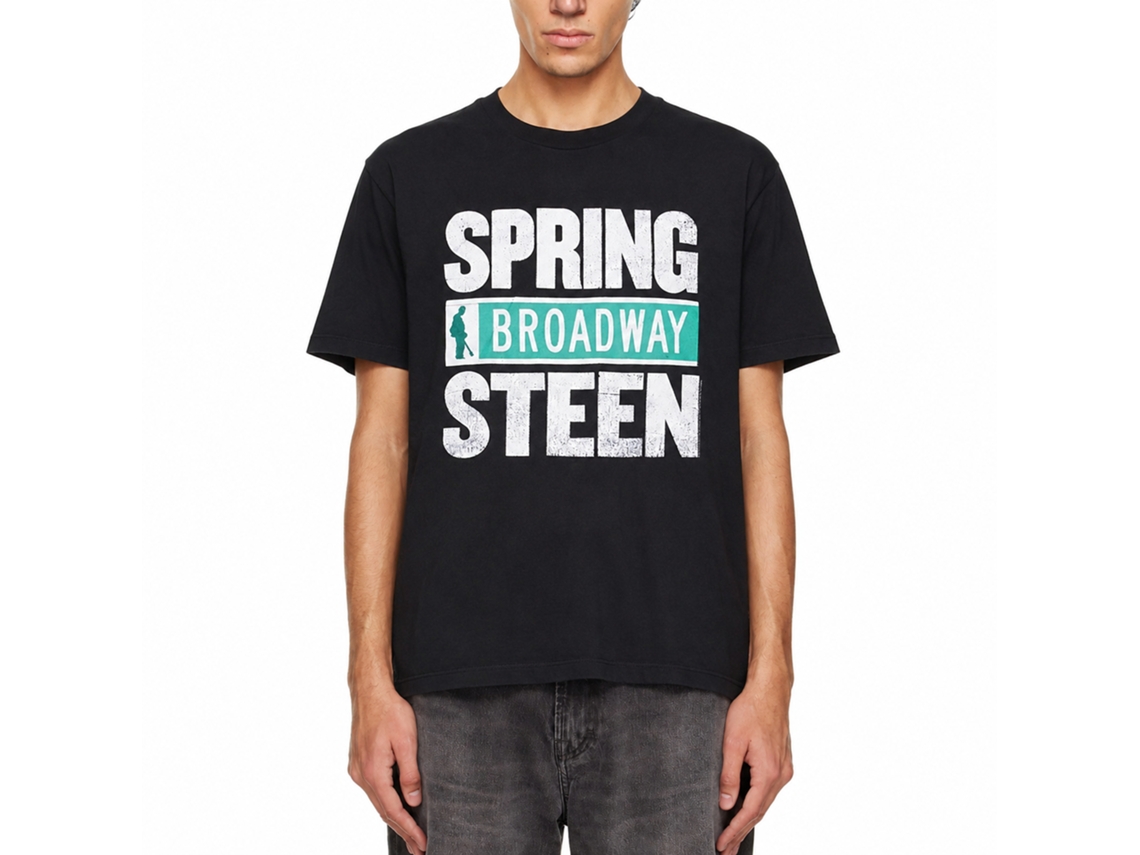 Bruce Springsteen Spring Broadway Steen T-shirt Unisex Adults Size:s
