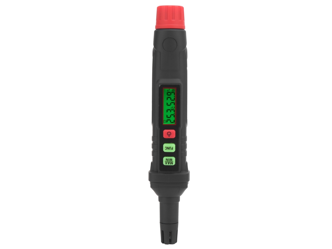 Detector De Gás Inflamável Mini Ht62 Com Termômetro E Higrômetro