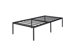 Estrado Metálica Vårdö [EN.CASA] Aço Preto (42x205x95cm)