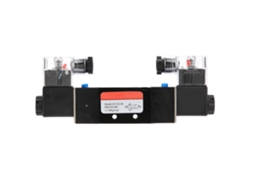 Válvula Electromagnética Solenoide G1/4 4v220-08 2 Posiciones 5 Puertos (ac110v)
