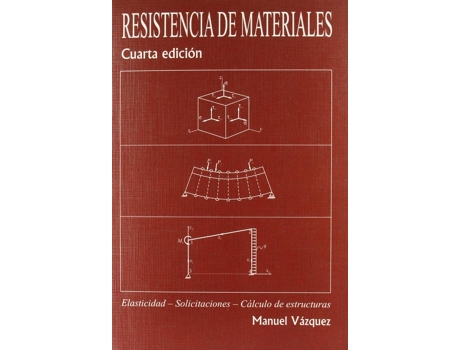 Livro Resistenca De Materiales de Manuel Editorial Noela Vázquez (Espanhol)