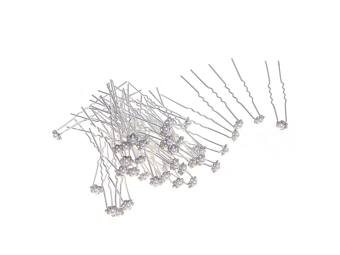 40pcs Grampo De Cabelo De Casamento Allinless
