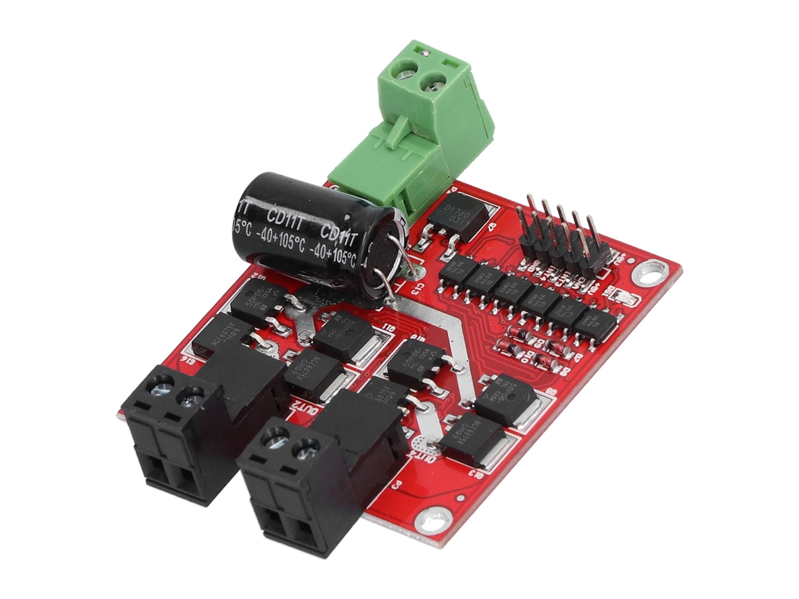 Módulo Controlador De Motor Dc De 2 Canales Pwm De Alta Potencia 160w Componente Electrónico