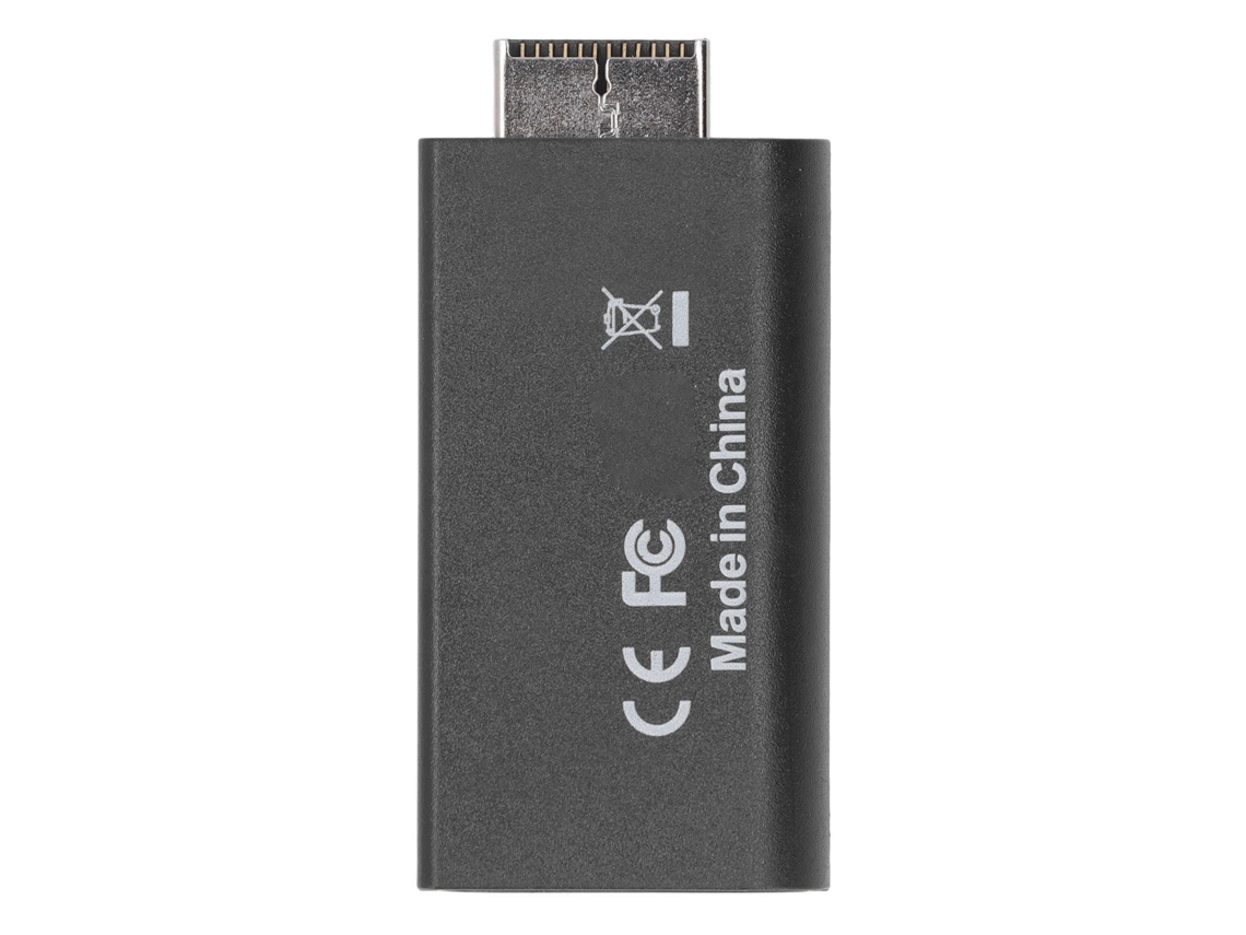 Primerox conversor Ps2 para Hdmi Plug And Play Suporta 480i 576i 480p para Tv Monitor Preto