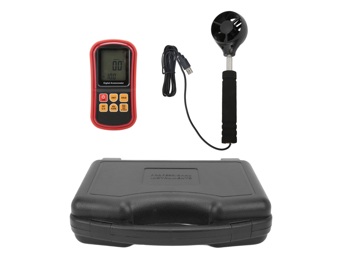 Anemômetro Digital Wt82b Bluetooth Medidor de Velocidade S/MARCA
