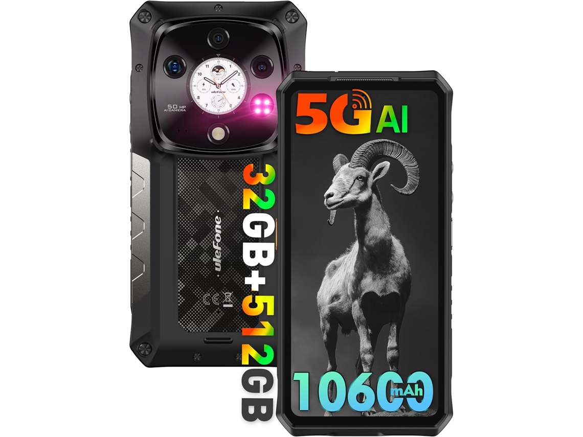 Smartphone Robusto 5g Ulefone Armor 28 Pro 32gb512gb 6,67” 120hz 10600mah Android 14