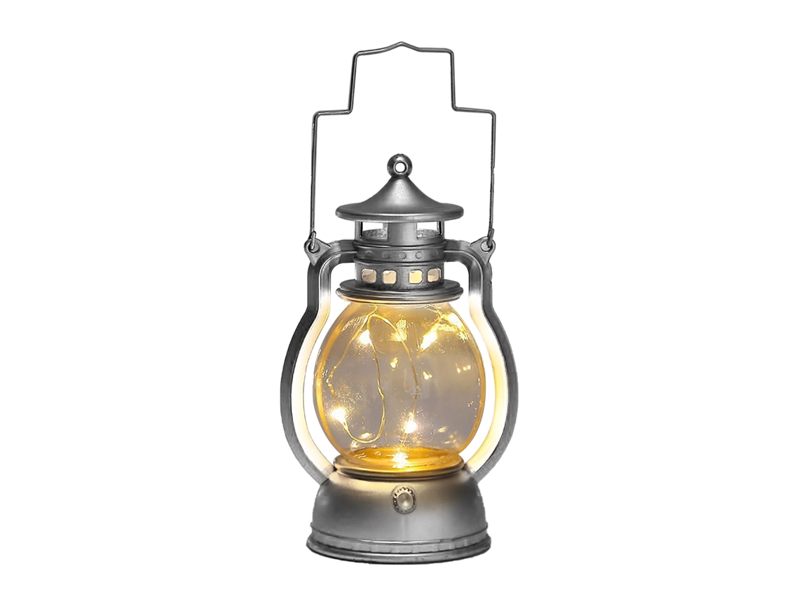 Pequena lâmpada de óleo retrô com vela de LED LAXISCREED