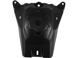 Tanque De Combustível Para Motocicleta, Plástico Resistente Com Tampa De Reposição.