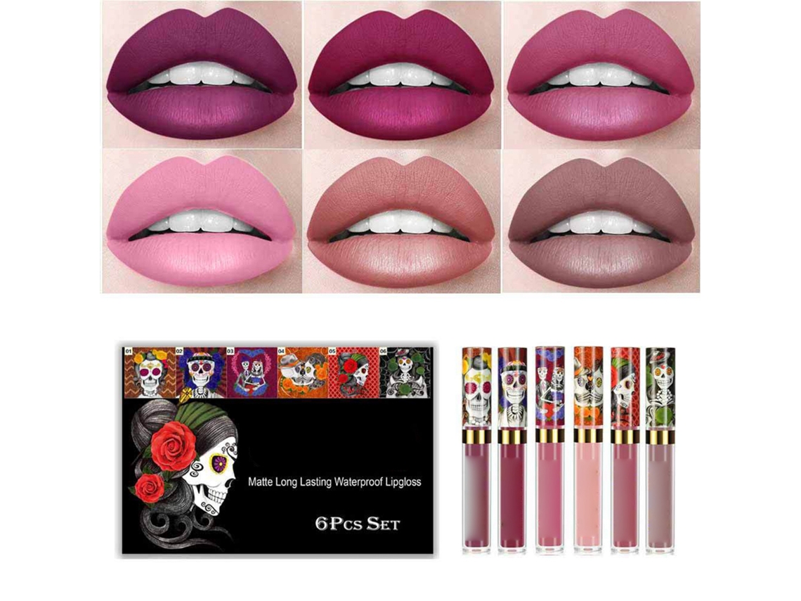 Batom Matte Halloween Não Gruda E Longa Duração