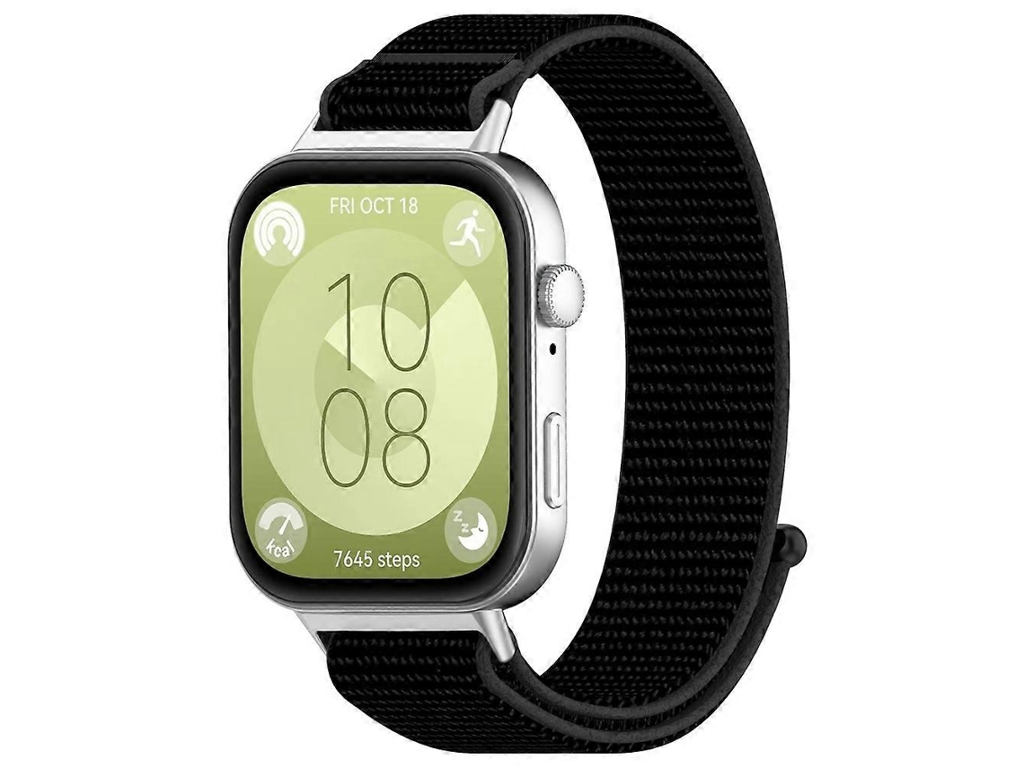 Pulseira De Nylon Com Fecho De Velcro Para Huawei Watch Fit3