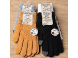 2026 guantes de Invierno para Mujer Táctiles Calientes Tejidos Elásticos Mitones de Dedos Completos Guantes