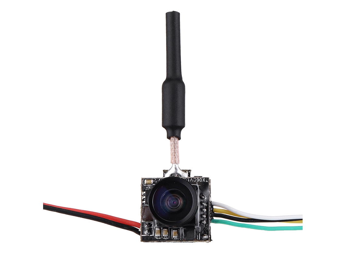 Transmissor Câmera Fpv Analógica Aio Eachine Tx06 Mini 700tvl 120 Fov 5.8ghz 48ch 25mw Baixa Latência Smart Audio/pitmode para Tiny Whoop MDUG