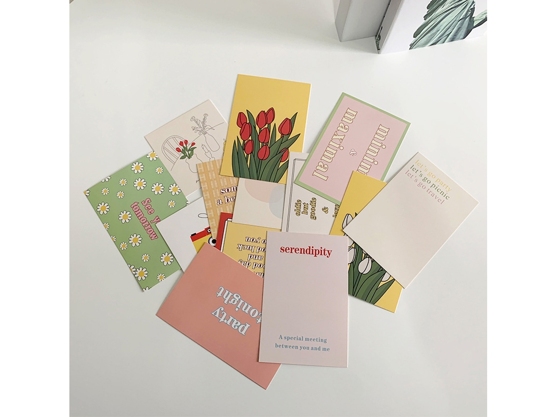 Cartão Decorativo Parede Tulipa LAXISCREED