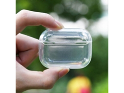 Capa Protetora Para Fones De Ouvido Airpods Pro, Transparente, Tpu Macio, Sem Gancho, Para Airpods Pro, Sem Gancho