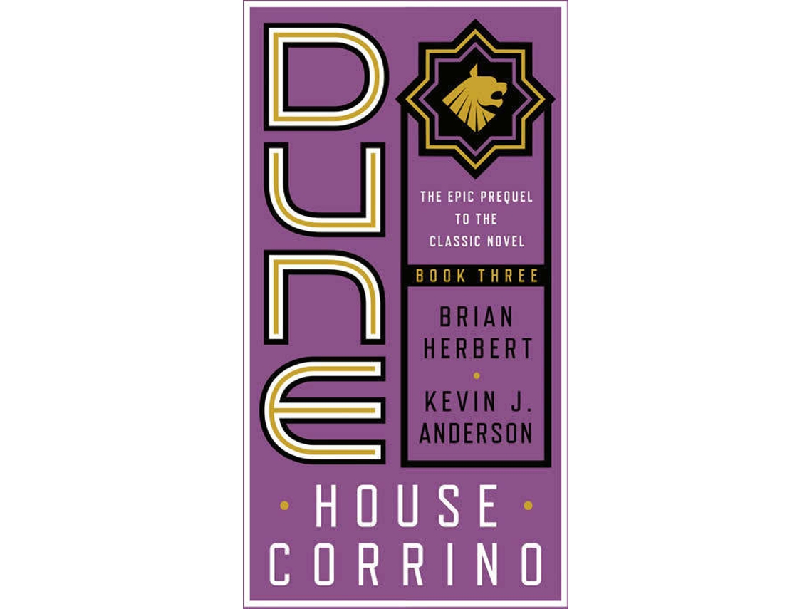 Livro Dune House Corrino de Brian Herbert e Kevin J Anderson (Inglês)
