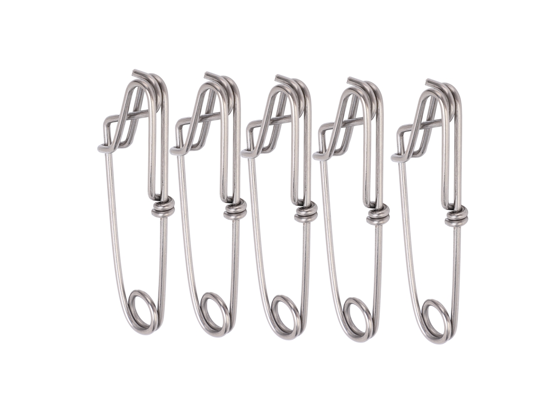 5pcs Clip Pescaria Oceano Resistente Corrosão 2.6x100mm