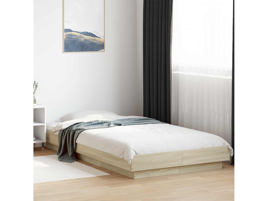 Vidaxl Estrado De Cama Carvalho Sonoma 80 X 210 Cm