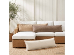 Vidaxl Capa Almofada 2 Unid. Houten Castanho 40 X 145 Cm