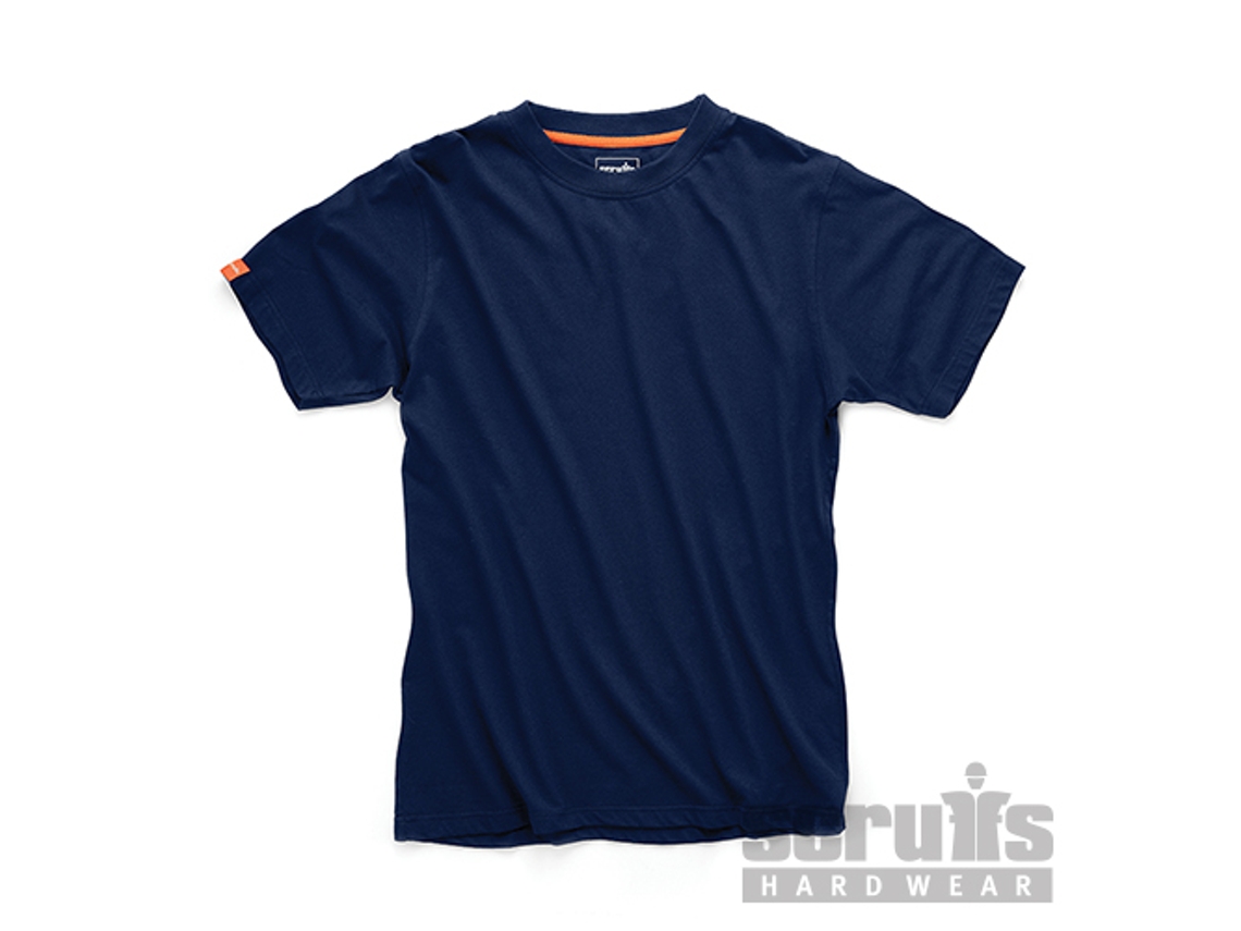 SCRUFFS T55489 Camiseta Manga Corta Eco Worker Azul