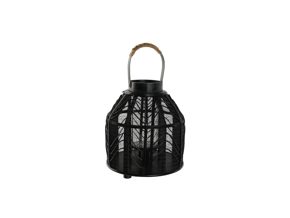 Castiçais Home Esprit Castanho Metal 26,5 X 26,5 X 28 Cm