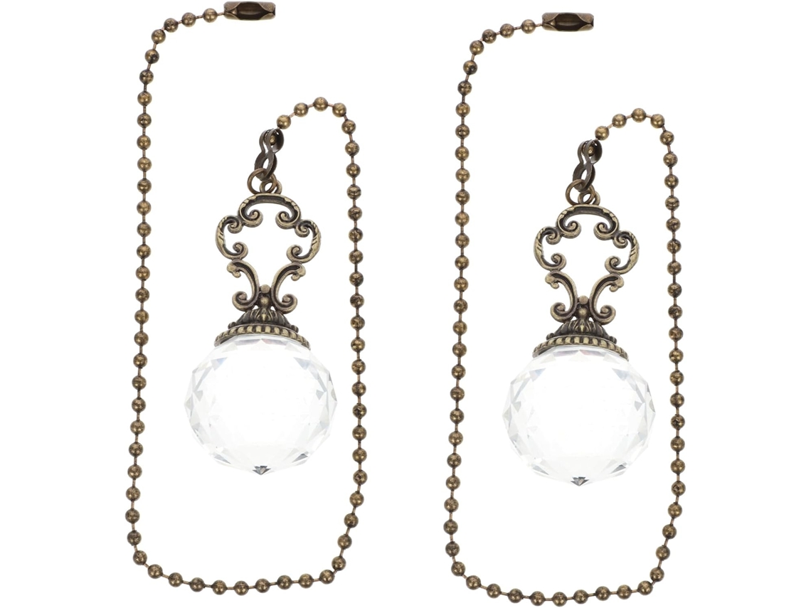 Extensor De Corrente Para Lustre Dourado 2 Peças
