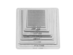 27 Peças De Modelos De Stencil Universal Para Reballing Bga Acessórios De Soldagem