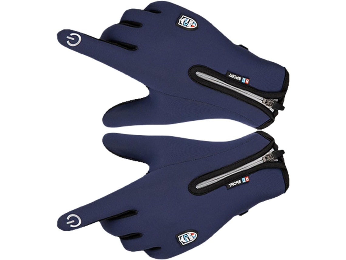 Luvas Gamer Com Dedos, Para Jogos De Inverno, Com Zíper E Compatíveis Telas Sensíveis Ao Toque Possuem Forro De Flanela