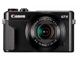 Máquina Fotográfica Compacta CANON Powershot G7X Mark II (Preto - 20.1 MP - ISO: auto 125 a 12800 - Zoom Ótico: 4.2x) — 20.1 MP | Zoom ótico 4.2x