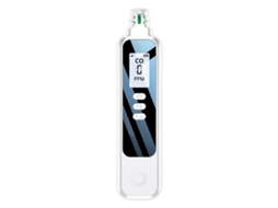 Detectores portáteis de monóxido de carbono para viagens, detector portátil de CO com tela LCD e 2 pilhas AAA, Wellngs Slowmoose (branco)