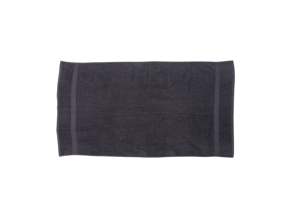 Toalha de Banho de Luxo Towel City, Tamanho Único, Cinza Aço BRILVIBERA