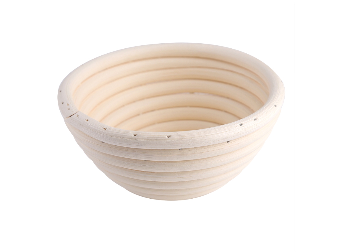 Cesto de Pão de Vime Feito À Mão Rattan Indonesia para Cozinha 11*6cm