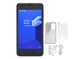Aetheria smartphone 5 Polegadas Android 12 4gb Ram 32gb Rom Reconhecimento Facial Câmeras 8mp Azul