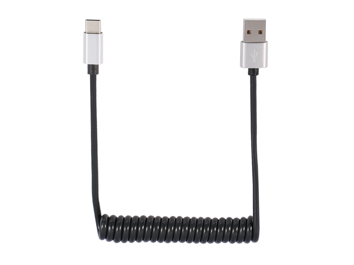 Cabo de Dados Retrátil com Mola USB Tipo C EOOCOO