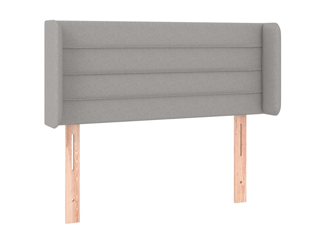 Headboard, Headboards Vidaxl Cinzeto Tecido (93 X 16 X 78/88 Cm)