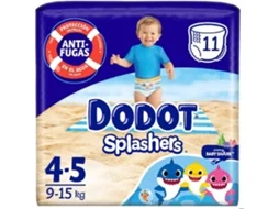 Cuecas Banho Splashers 9-15kg T4 DODOT emb. 11 un