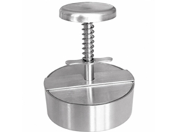 Prensa Para Hambúrguer Em Aço Inox 304, 11 Cm, Antiaderente, Fácil De Limpar, Hambúrgueres Caseiros